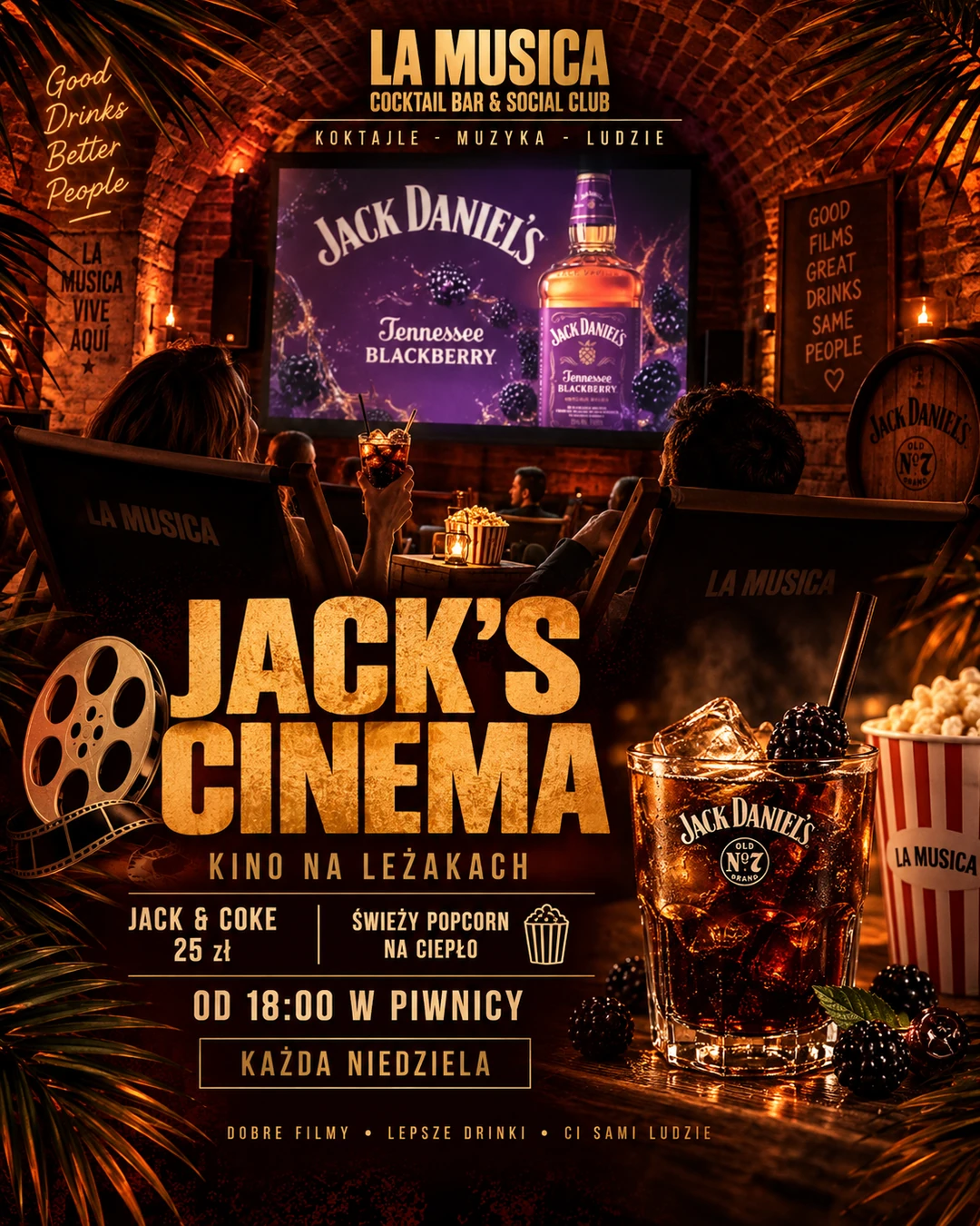 Jack's Cinema - kino z Jack Daniel's