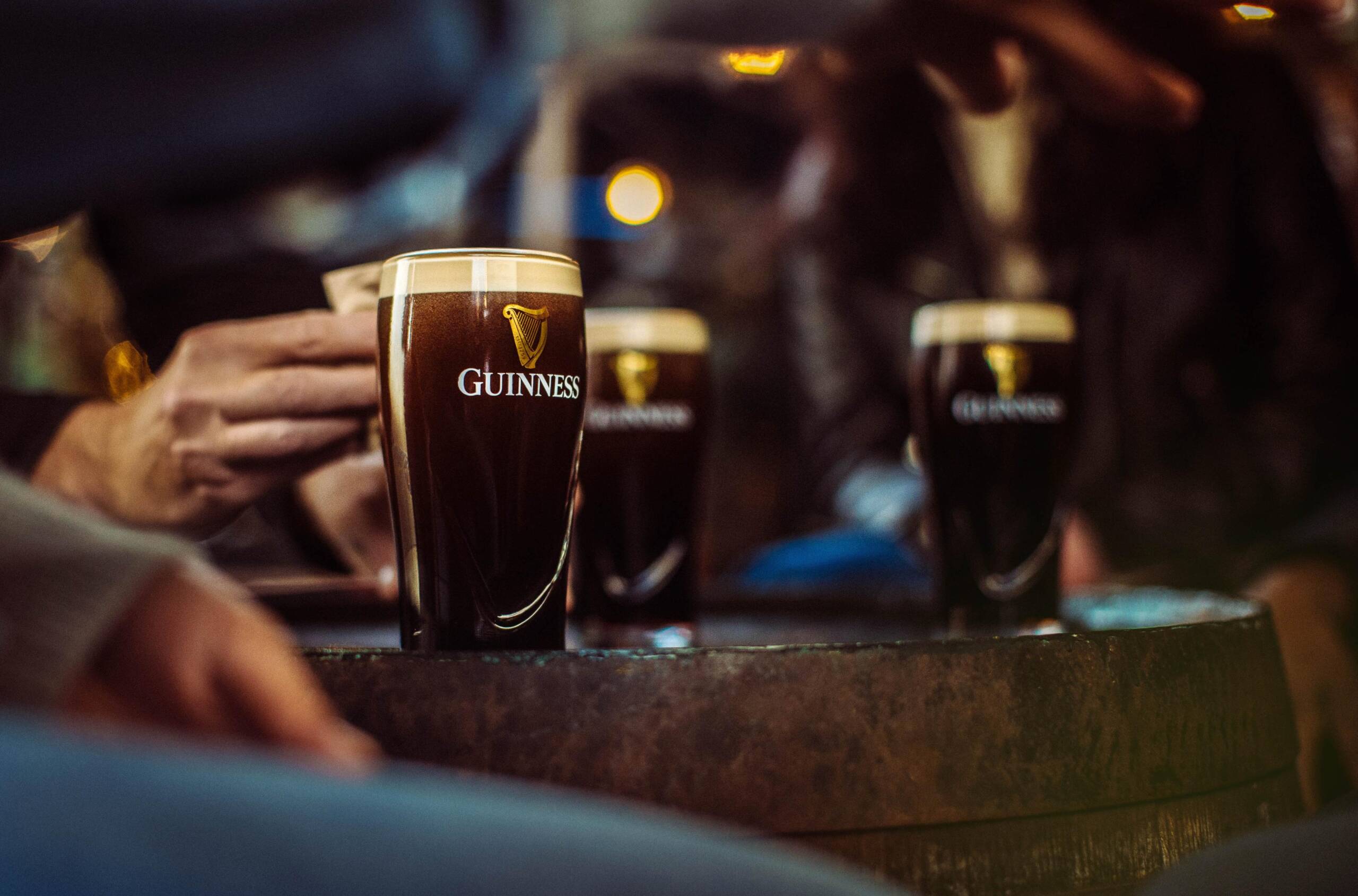 Fresh Guinness Draught in Legnica at La Musica Club near Rynek
