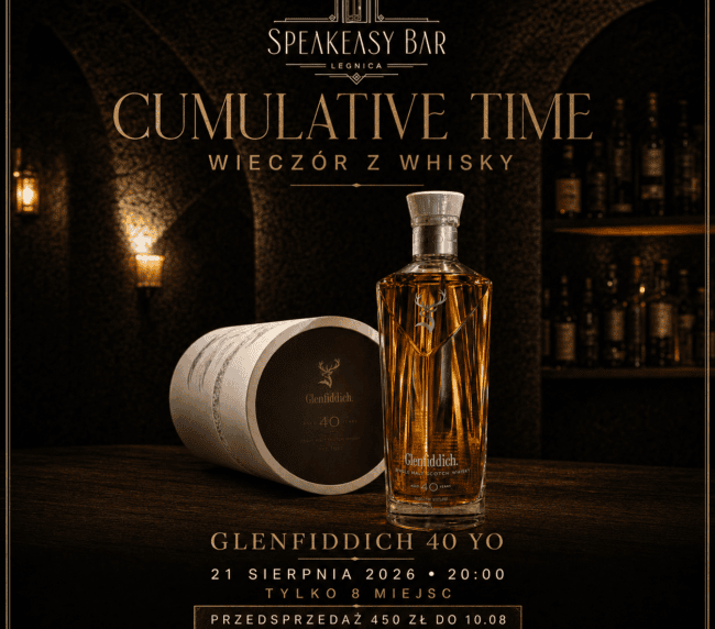 Wieczór z 40 letnią whisky Glenfiddich