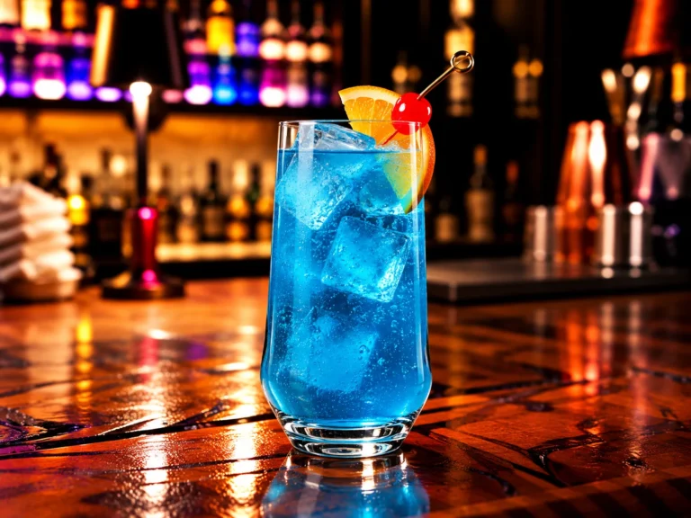 Blue Lagoon – koktajl w La Musica Cocktail Bar & Social Club w Legnicy