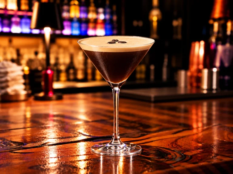 Espresso Martini – koktajl w La Musica Cocktail Bar & Social Club w Legnicy