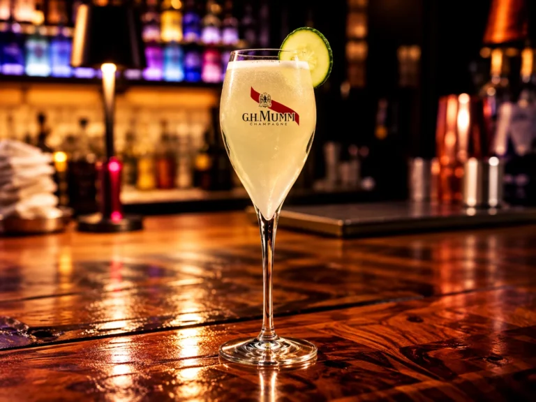 Grand French 75 – koktajl w La Musica Cocktail Bar & Social Club w Legnicy