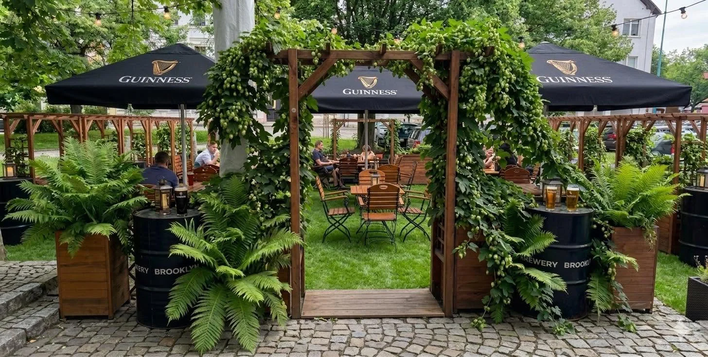 Bar z ogródkiem w centrum Legnicy – ogródek La Musica Cocktail Bar & Social Club