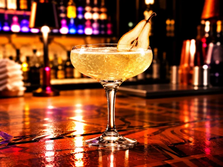 Pear Secco – koktajl w La Musica Cocktail Bar & Social Club w Legnicy