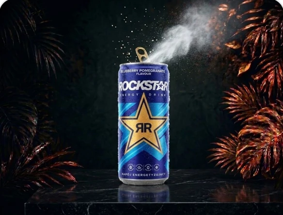 Rockstar Energy Drink Blueberry