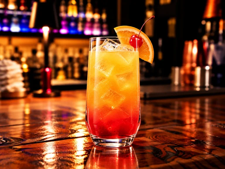 Tequila Sunrise – koktajl w La Musica Cocktail Bar & Social Club w Legnicy