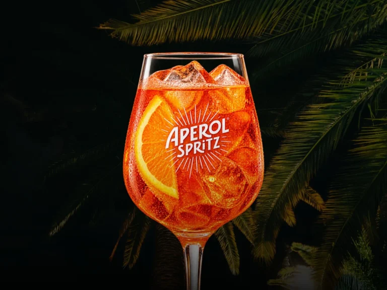 Aperol Spritz – cocktail at La Musica Cocktail Bar & Social Club in Legnica