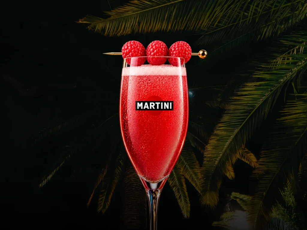 Berry French 75 – La Musica Cocktail Bar & Social Club Legnica