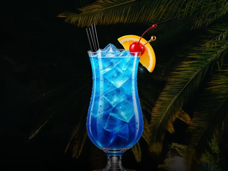 Blue Lagoon – cocktail at La Musica Cocktail Bar & Social Club in Legnica