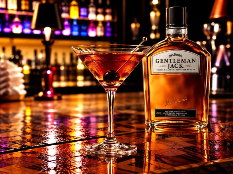 Gentleman Manhattan – koktajl w La Musica Cocktail Bar & Social Club w Legnicy