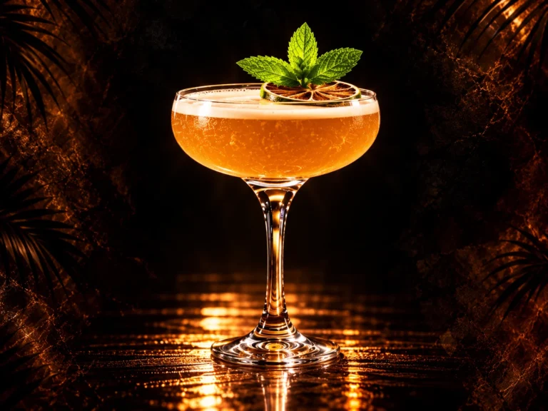 Old Cuban – koktajl w La Musica Cocktail Bar & Social Club w Legnicy